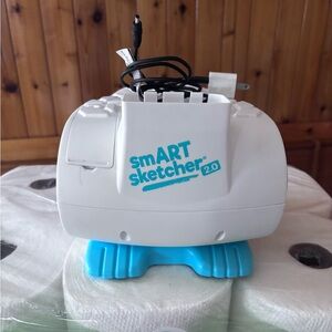 2.0 White and Blue Projector